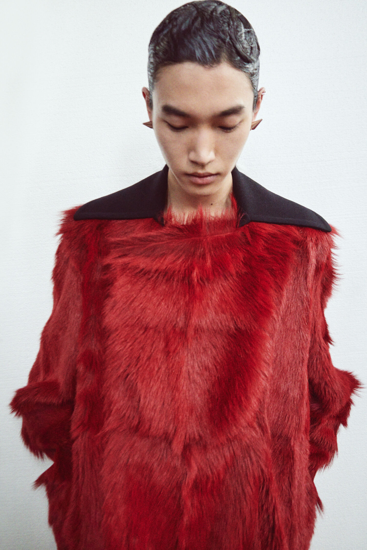 Behind the scenes at Fall/Winter 2024 show documented by Victor Brun