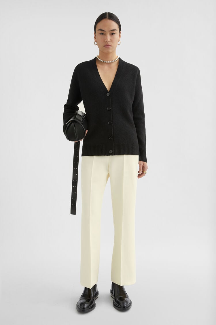 Lightweight Wool V-Neck Cardigan - Cardigans Lightweight Wool V-Neck Cardigan - Cardigans - Image 1