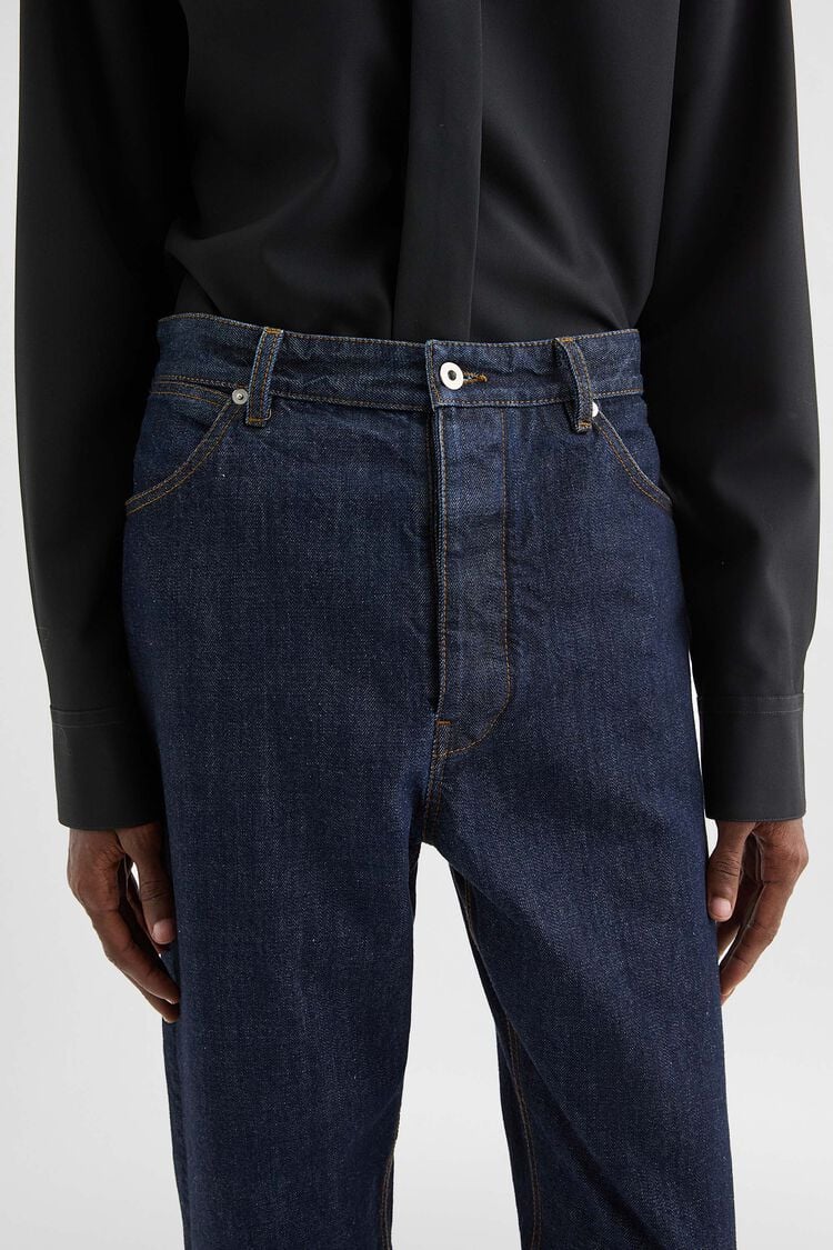 Lose Hose aus Denim - Hosen Lose Hose aus Denim - Hosen - Image 5