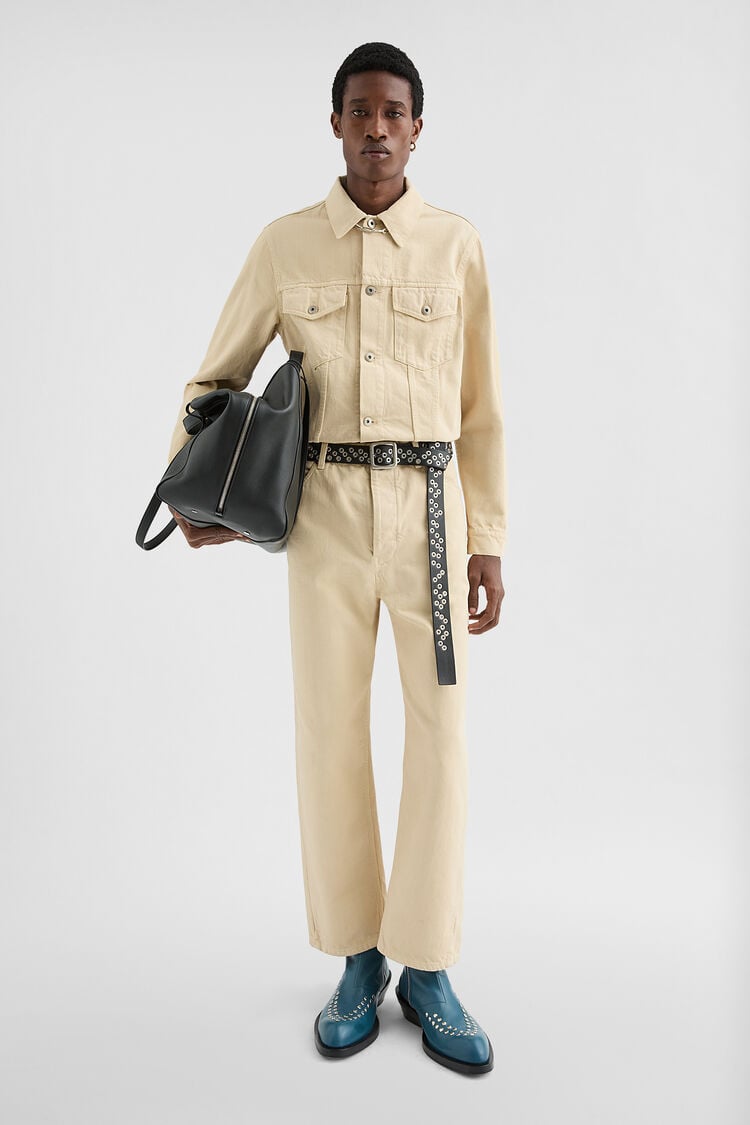 Loose Denim Trousers - Trousers Loose Denim Trousers - Trousers - Image 1