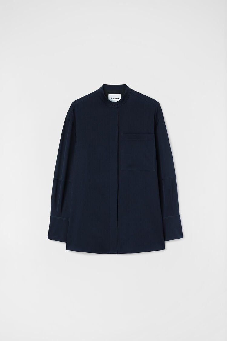 Chemise en gabardine de laine légère - Chemises Chemise en gabardine de laine légère - Chemises - Image 5
