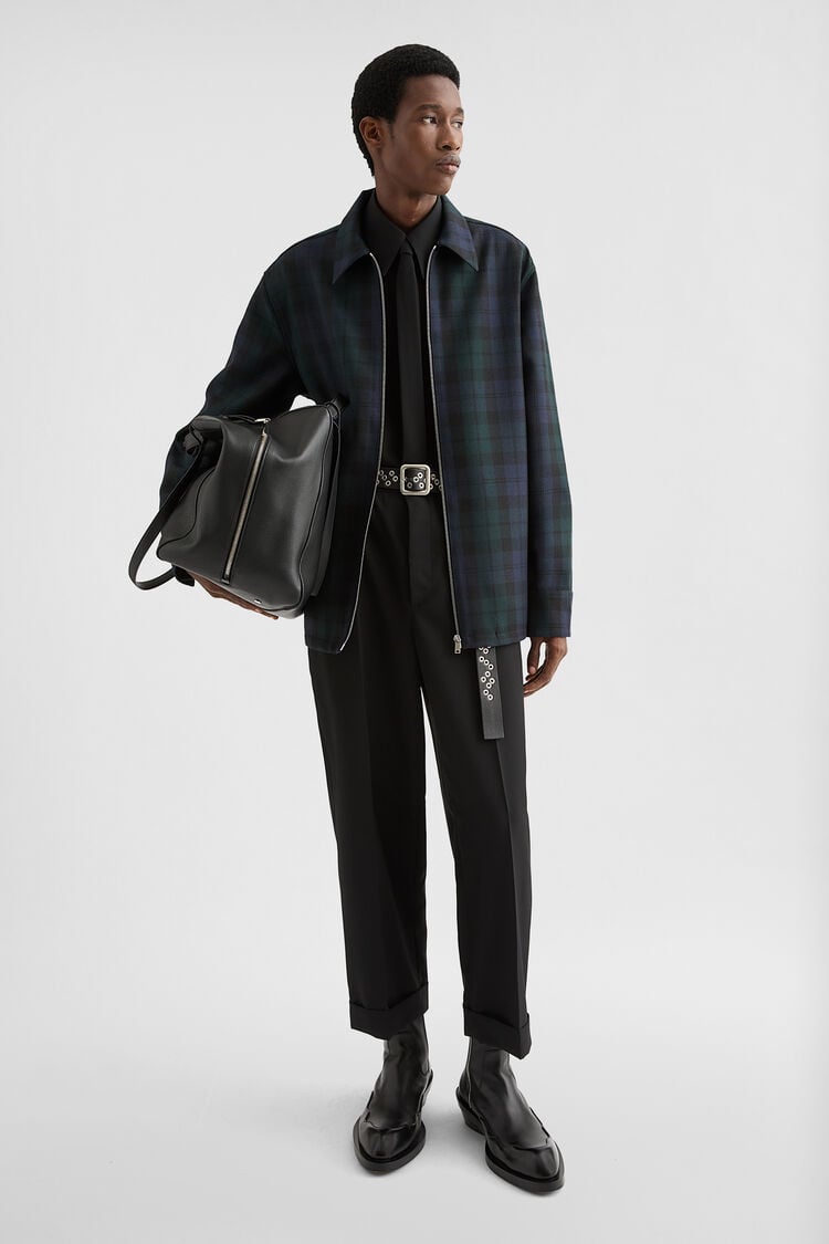 Wool Zip-Up Shirt - Shirts Wool Zip-Up Shirt - Shirts - Image 1