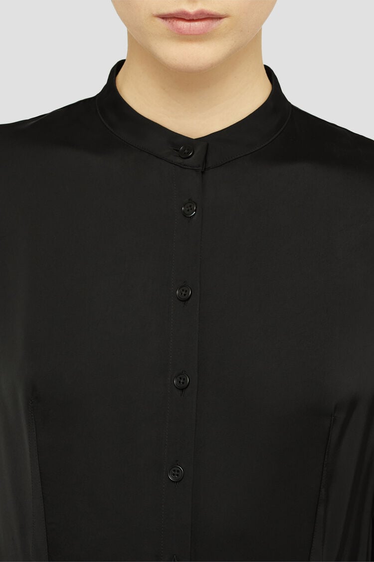 Fluid Viscose Shirt Dress - Dresses Fluid Viscose Shirt Dress - Dresses - Image 4