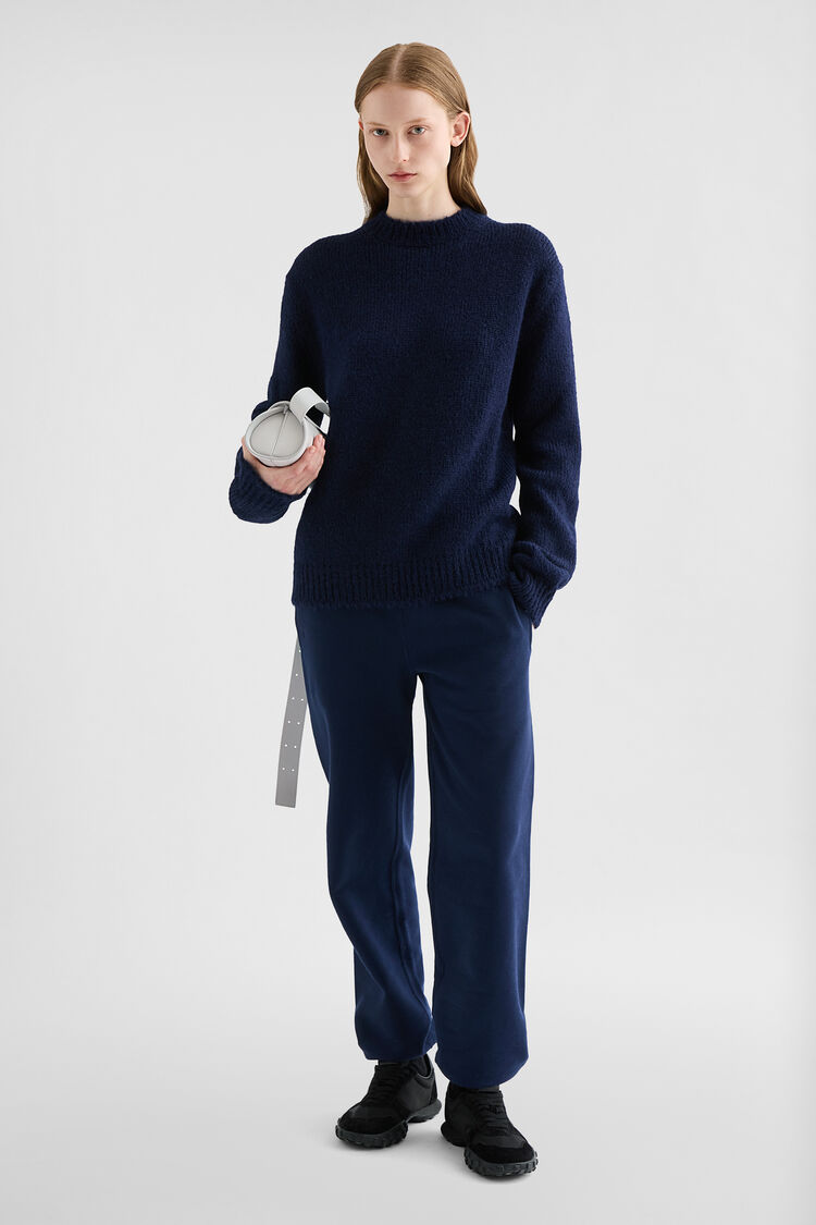 Midweight Wool Crew-Neck Sweater - Sweaters Midweight Wool Crew-Neck Sweater - Sweaters - Image 1