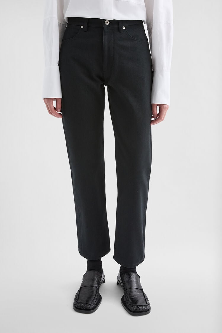 Schmale Hose aus Denim - Hosen Schmale Hose aus Denim - Hosen - Image 2