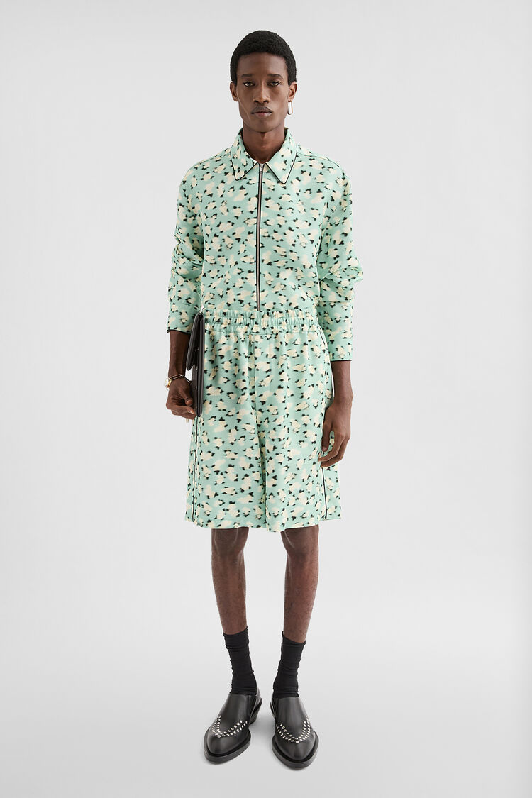 Fluid Viscose Printed Shirt - Shirts Fluid Viscose Printed Shirt - Shirts - Image 1