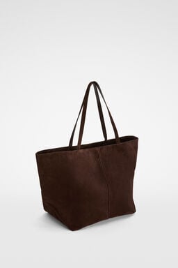 Linea Tote Large Size: UNI Colour: chocolate plum