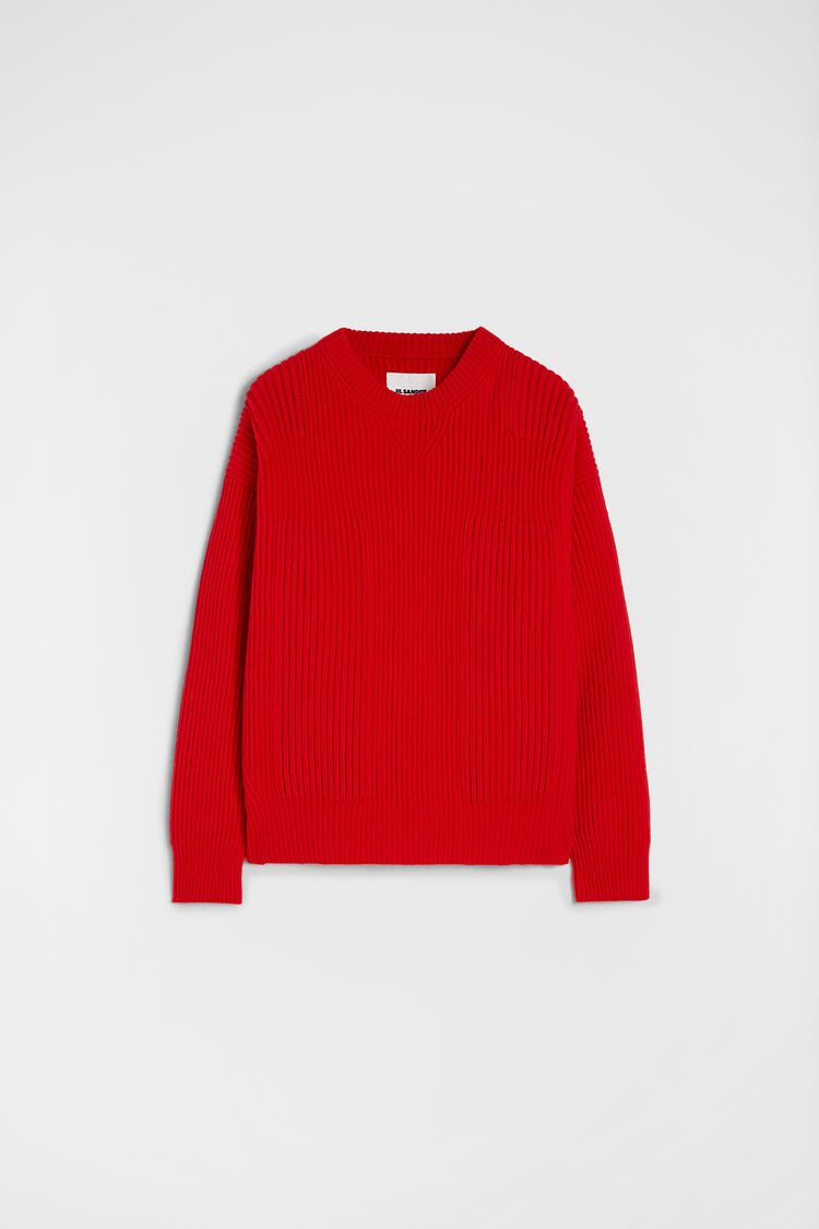 Wool Crew-Neck Sweater - Sweaters Wool Crew-Neck Sweater - Sweaters - Image 5