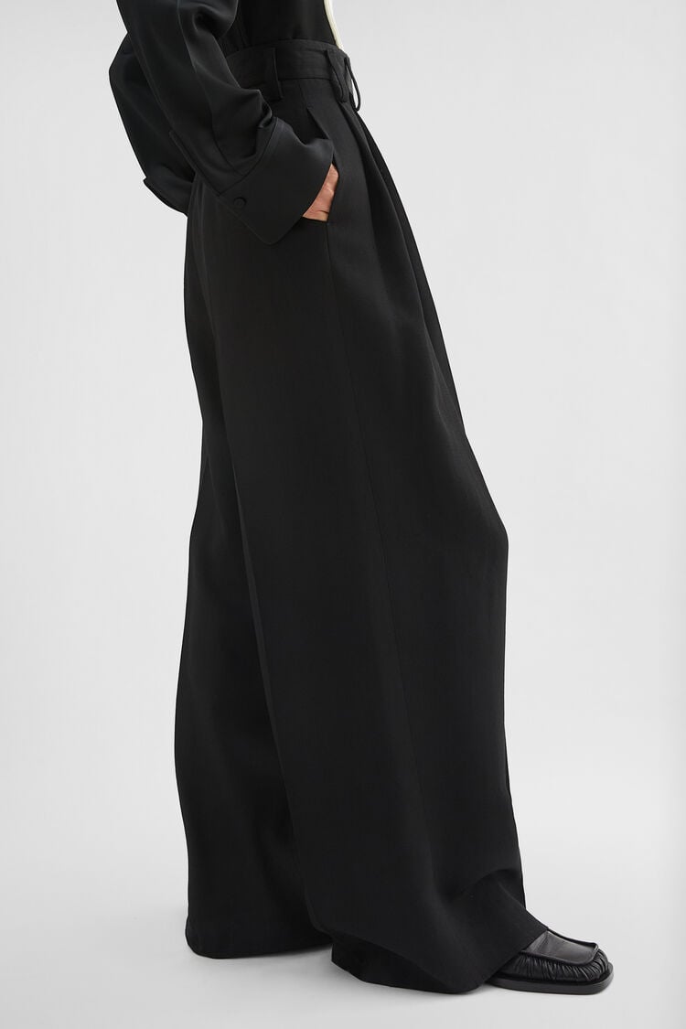 Hose aus Seidenmischung - Hosen Hose aus Seidenmischung - Hosen - Image 3