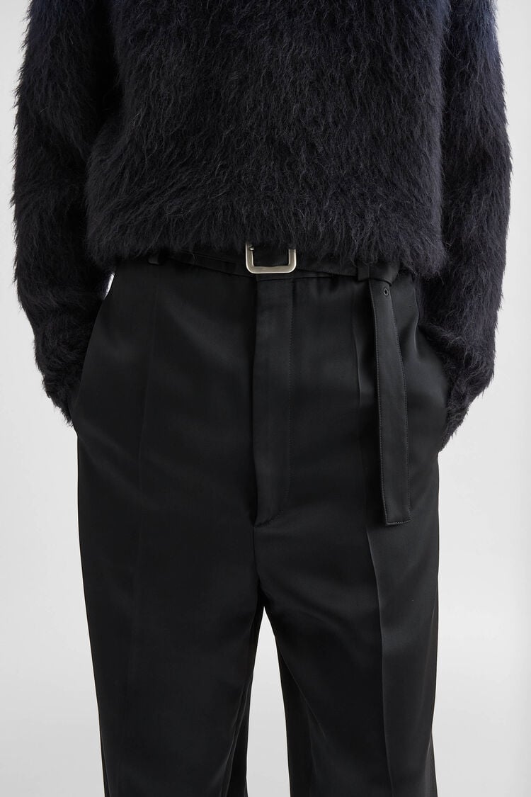 Fluid Viscose Trousers - Trousers Fluid Viscose Trousers - Trousers - Image 5