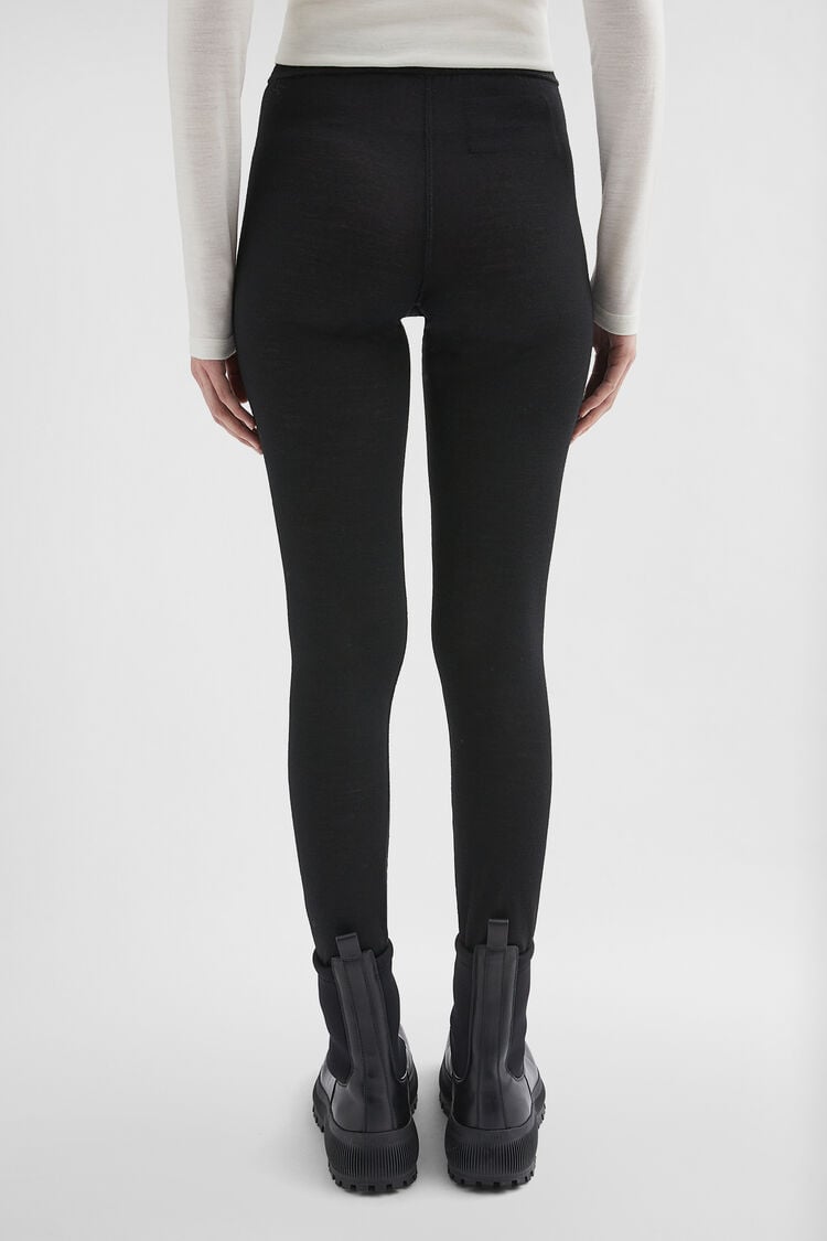 Lightweight Wool Blend Leggings - Trousers Lightweight Wool Blend Leggings - Trousers - Image 4