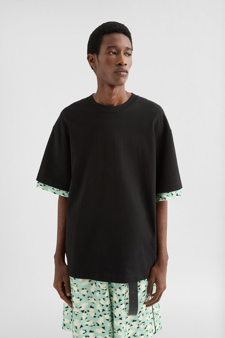 Cotton Crew-Neck T-Shirt - T-shirts Cotton Crew-Neck T-Shirt - T-shirts - Image 5