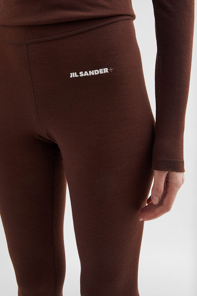 Lightweight Wool Blend Leggings - Trousers Lightweight Wool Blend Leggings - Trousers - Image 5
