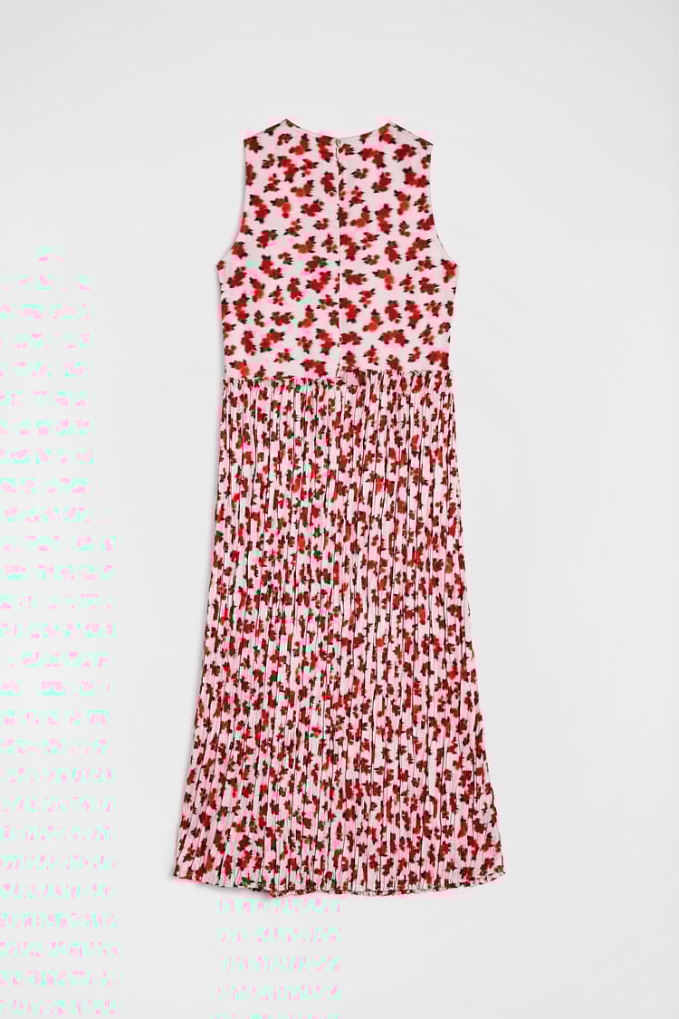 Robe imprimée en viscose fluide - Robes Robe imprimée en viscose fluide - Robes - Image 7