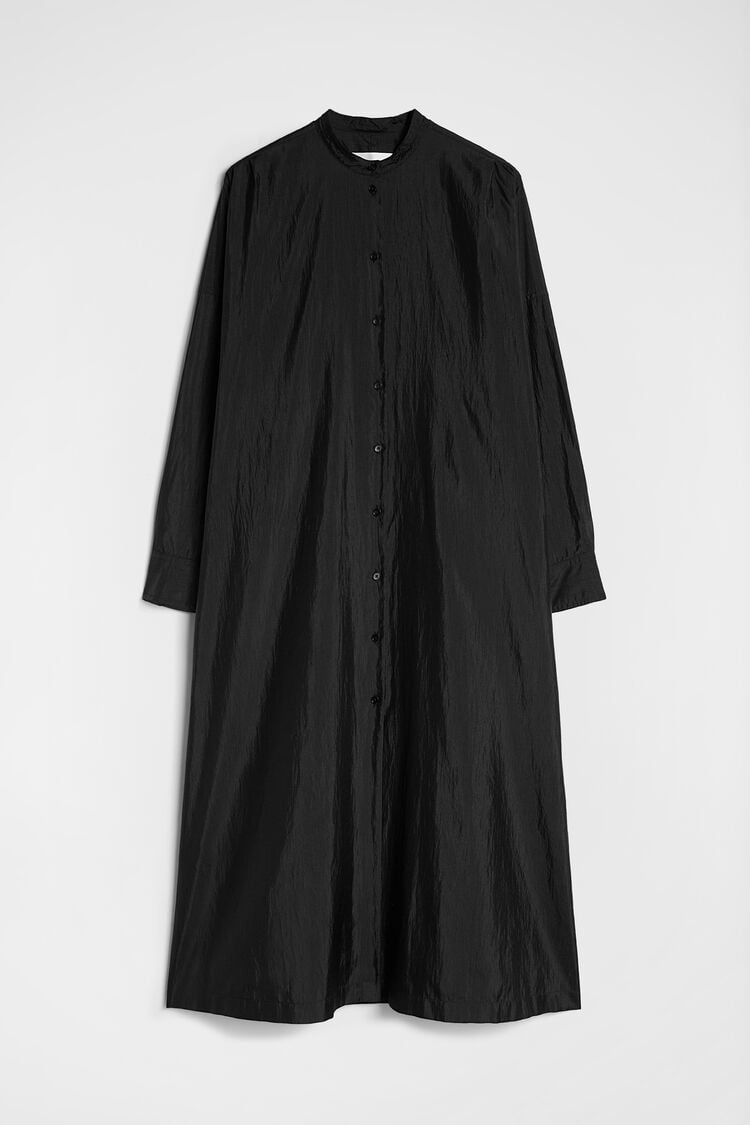 Hemdkleid aus Seidenmischung - Kleider Hemdkleid aus Seidenmischung - Kleider - Image 5