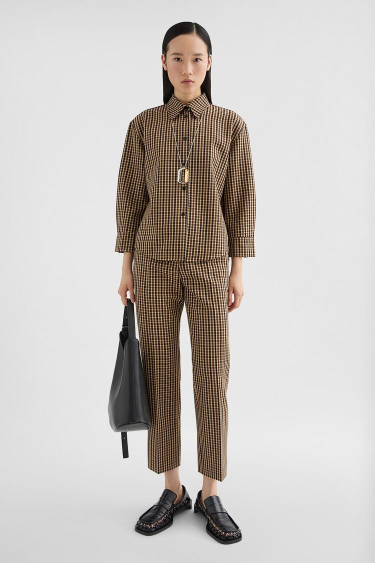 Wool Canvas Printed Shirt - Shirts Wool Canvas Printed Shirt - Shirts - Image 1