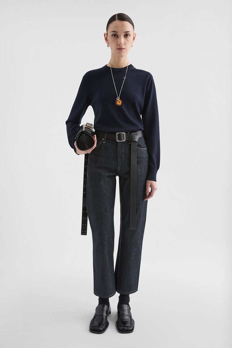 Slim Denim Trousers - Trousers Slim Denim Trousers - Trousers - Image 1