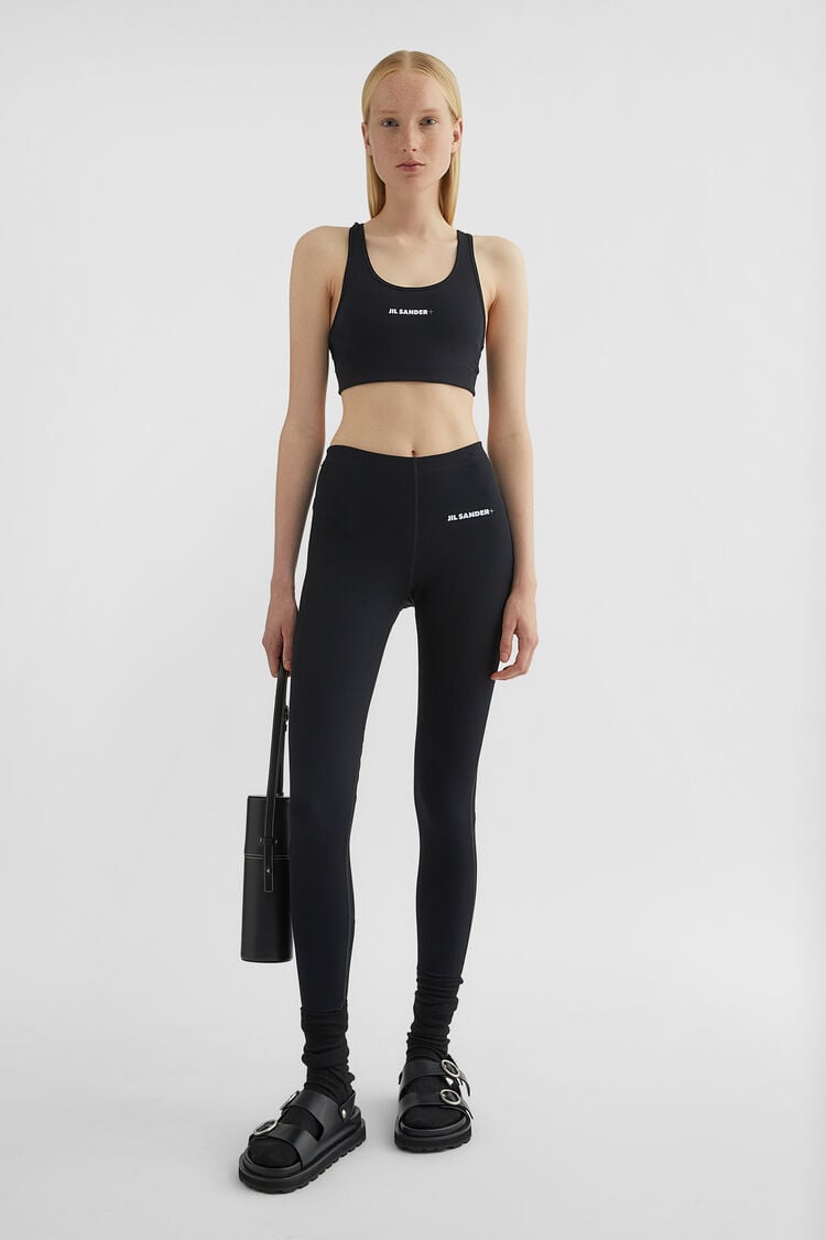 Stretch Jersey Sports Bra - Tops Stretch Jersey Sports Bra - Tops - Image 1