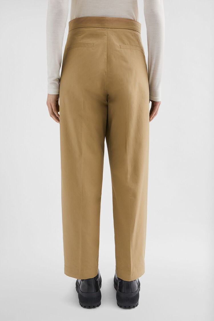 Schmal zulaufende Hose aus Baumwolle - Hosen Schmal zulaufende Hose aus Baumwolle - Hosen - Image 4