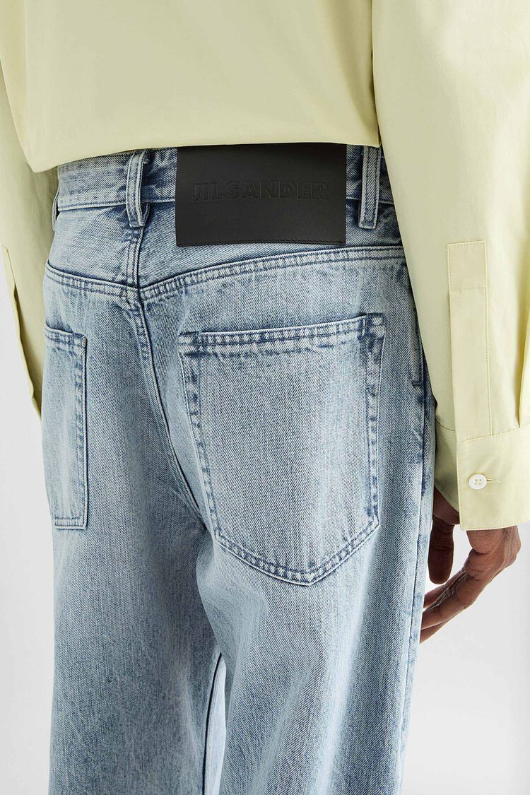 Loose Denim Trousers - Trousers Loose Denim Trousers - Trousers - Image 5