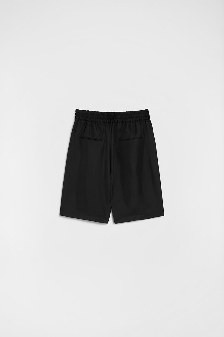 Fluid Viscose Shorts - Trousers Fluid Viscose Shorts - Trousers - Image 8
