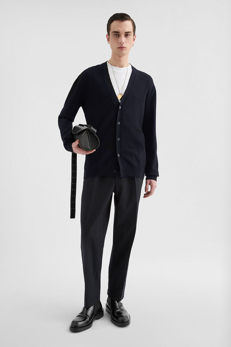 Wool V-Neck Cardigan - Cardigans Wool V-Neck Cardigan - Cardigans - Image 1