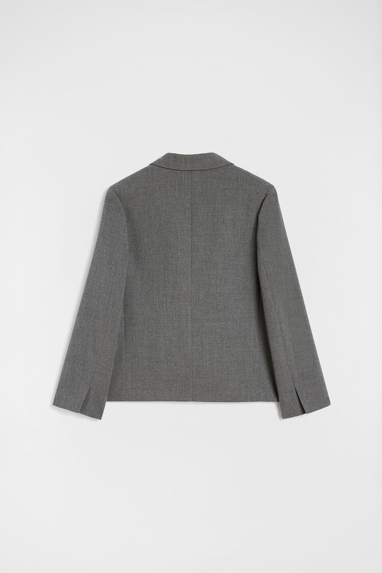 Wool Canvas Tailored Jacket - Jackets Wool Canvas Tailored Jacket - Jackets - Image 7
