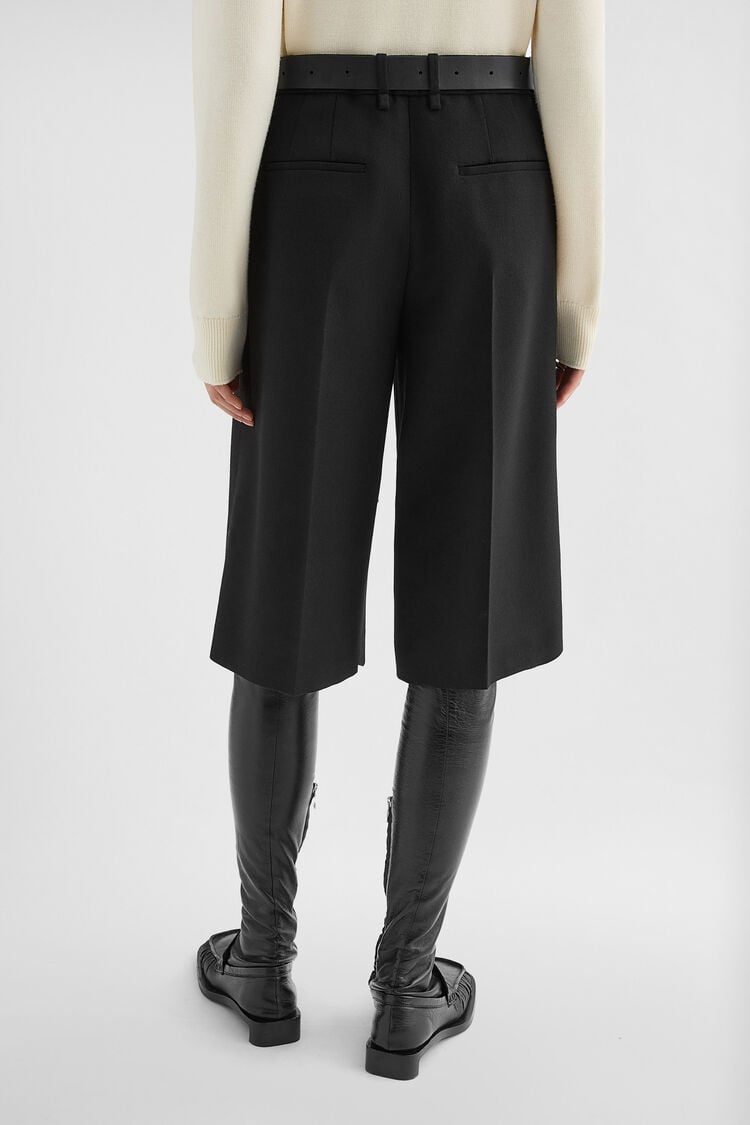 Wool Canvas Bermuda Shorts - Trousers Wool Canvas Bermuda Shorts - Trousers - Image 4