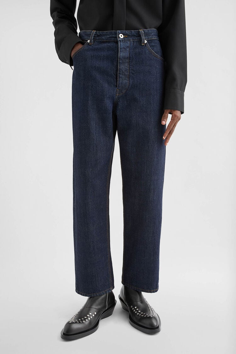 Lose Hose aus Denim - Hosen Lose Hose aus Denim - Hosen - Image 2