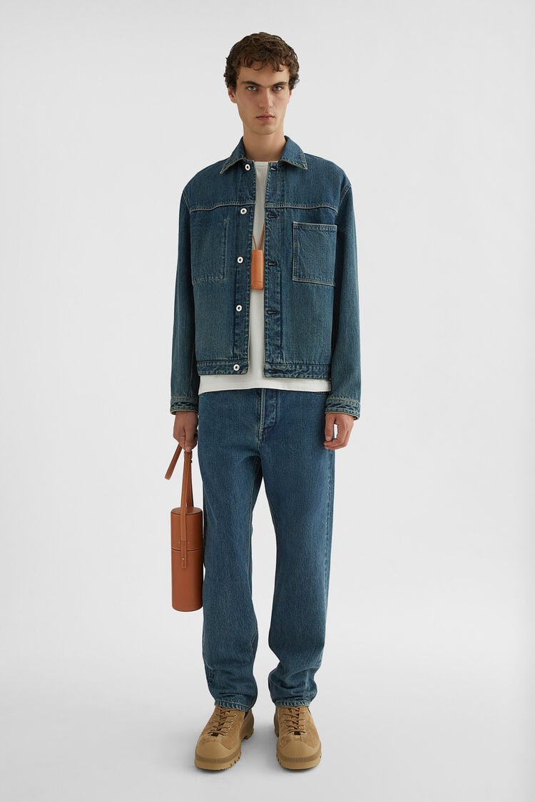 Regular Denim Trousers - Trousers Regular Denim Trousers - Trousers - Image 1
