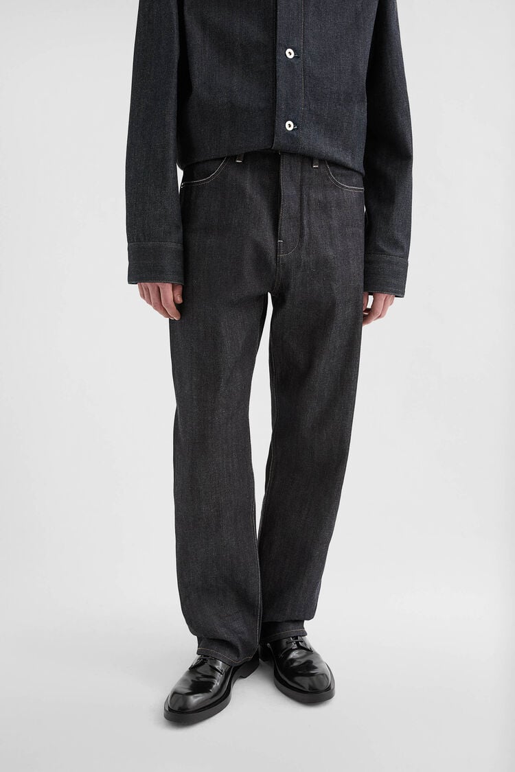 Loose Denim Trousers - Trousers Loose Denim Trousers - Trousers - Image 2