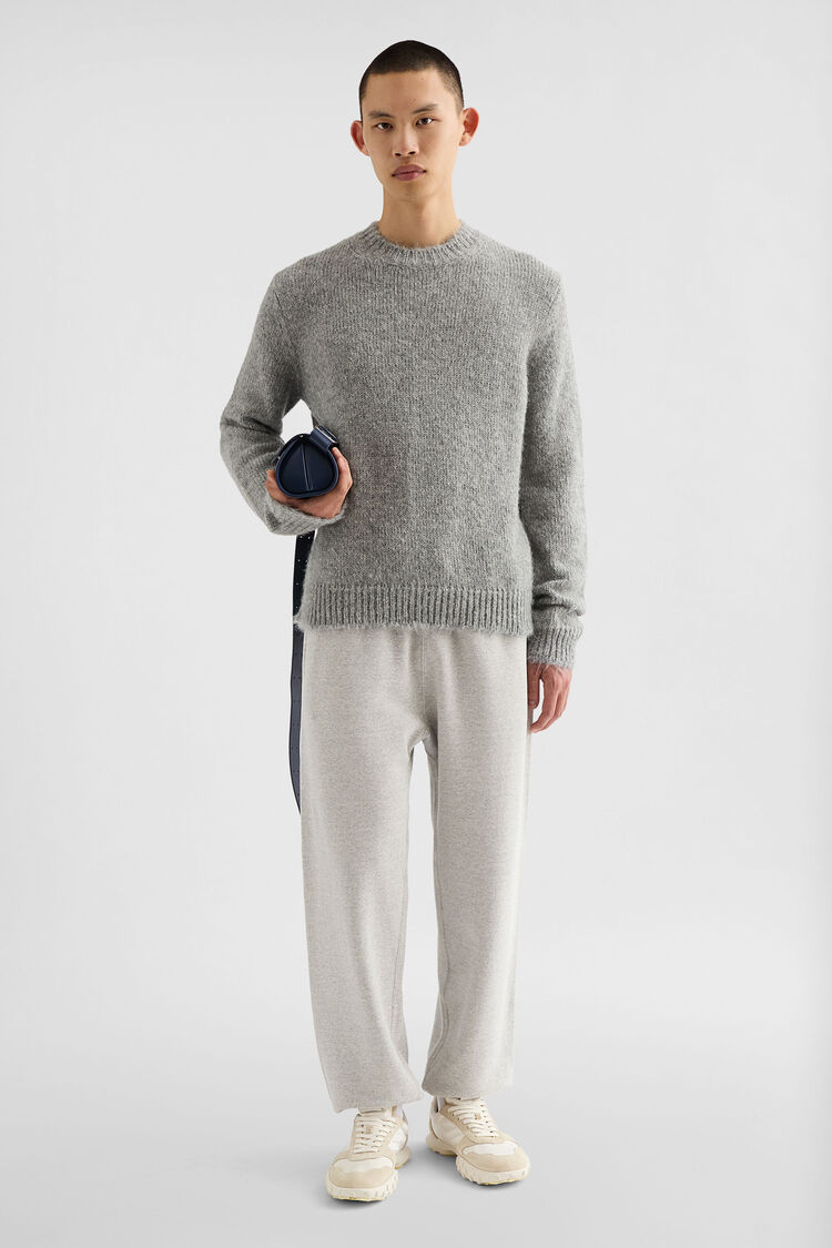 Midweight Wool Crew-Neck Sweater - Sweaters Midweight Wool Crew-Neck Sweater - Sweaters - Image 1