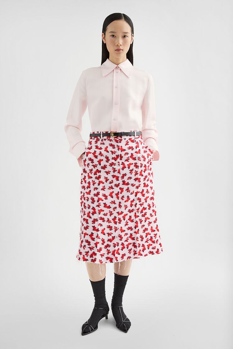 Fluid Viscose Printed Skirt - Skirts Fluid Viscose Printed Skirt - Skirts - Image 1