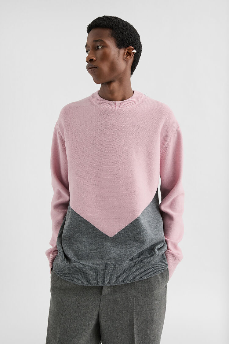 Wool Crew-Neck Sweater - Sweaters Wool Crew-Neck Sweater - Sweaters - Image 5