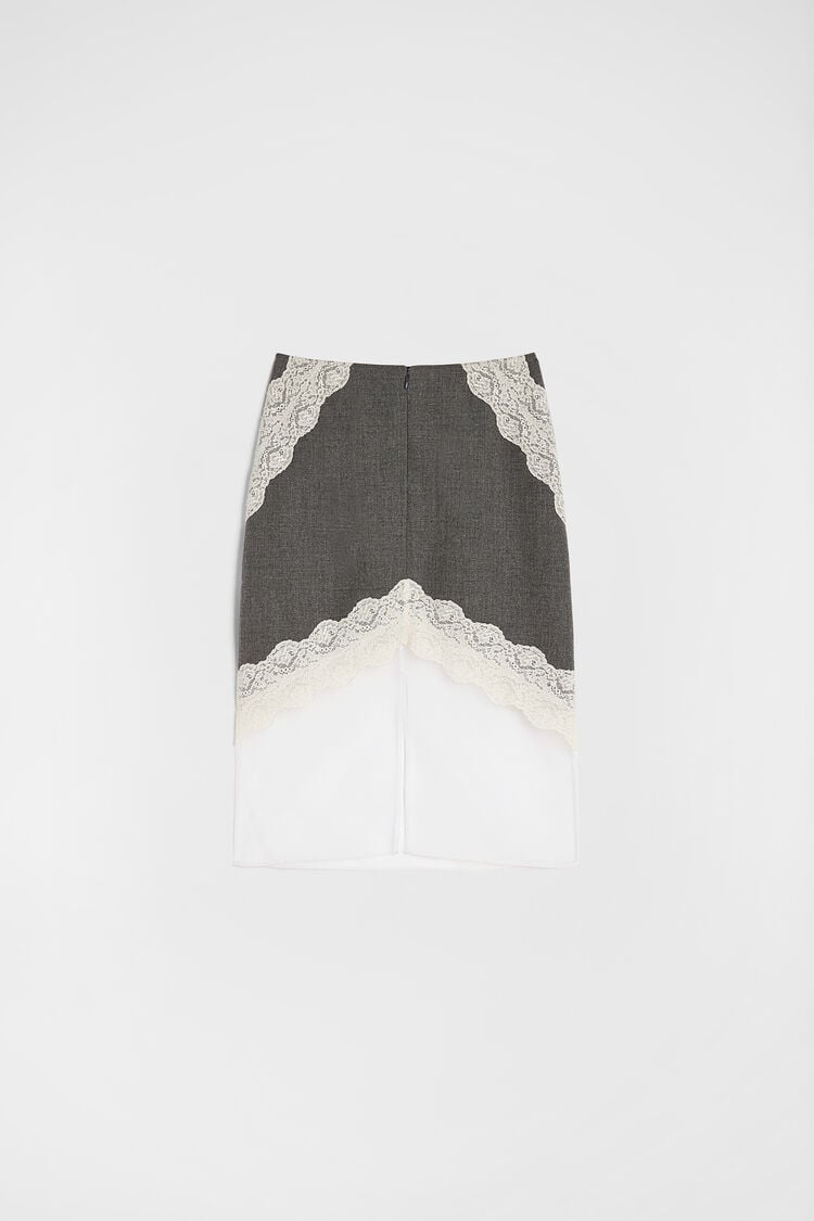 Wool Canvas Skirt - Skirts Wool Canvas Skirt - Skirts - Image 8