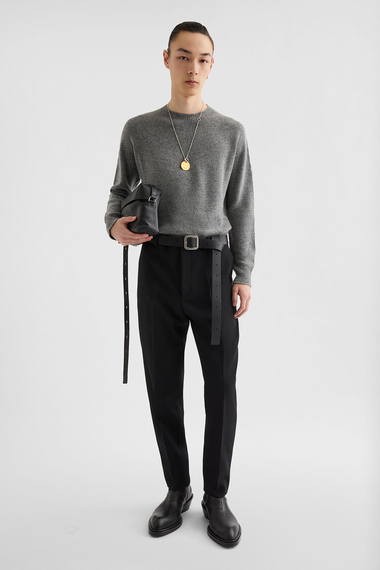 Cashmere Blend Crew-Neck Sweater - Knitwear Cashmere Blend Crew-Neck Sweater - Knitwear - Image 1