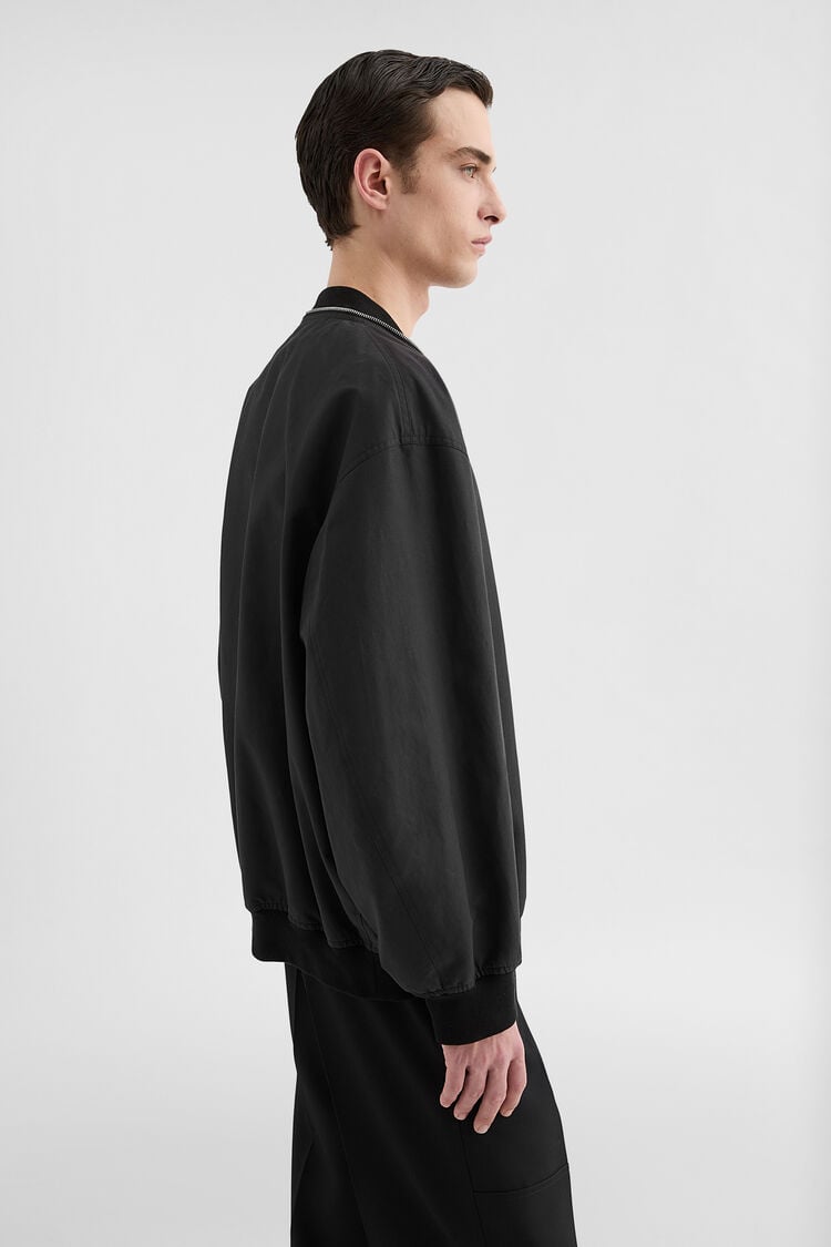 Bomberjacke aus leichter Baumwolle - Jacken Bomberjacke aus leichter Baumwolle - Jacken - Image 2