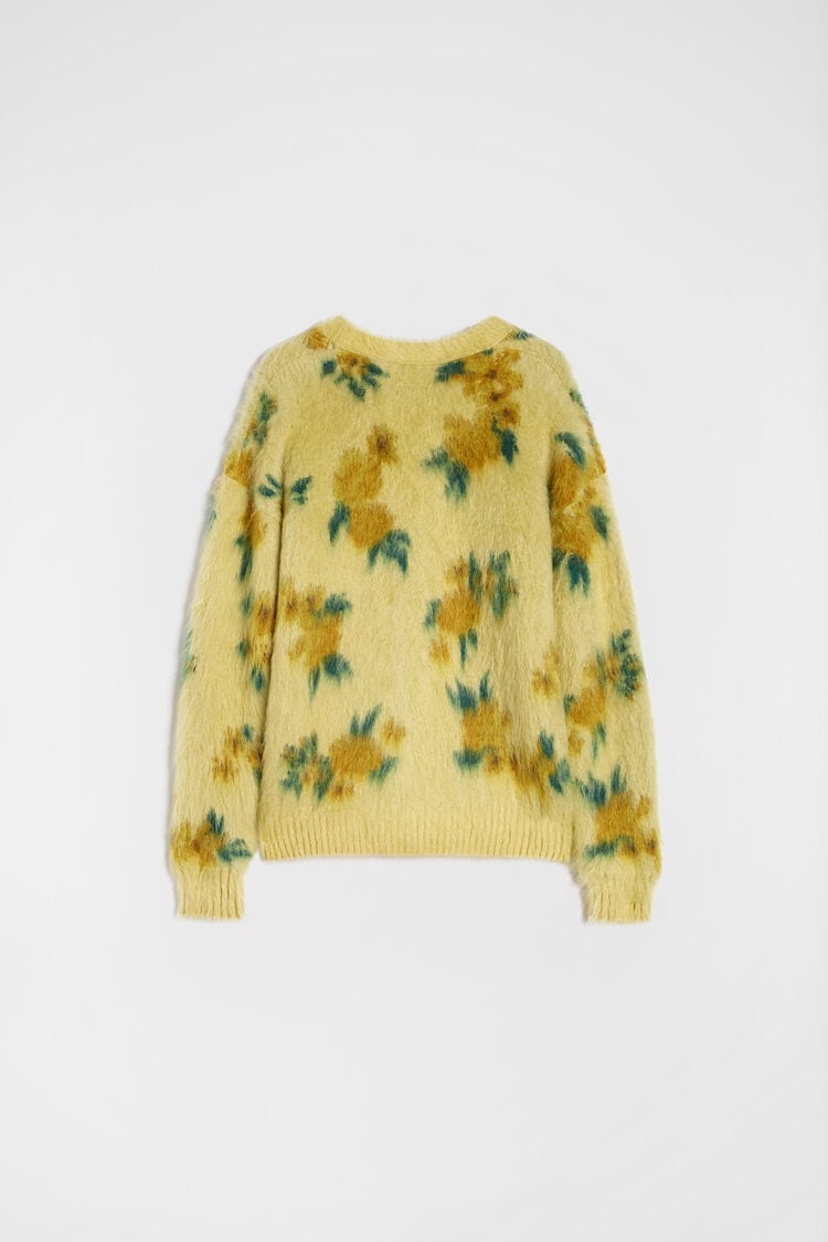 Wool Blend V-Neck Cardigan - Cardigans Wool Blend V-Neck Cardigan - Cardigans - Image 7
