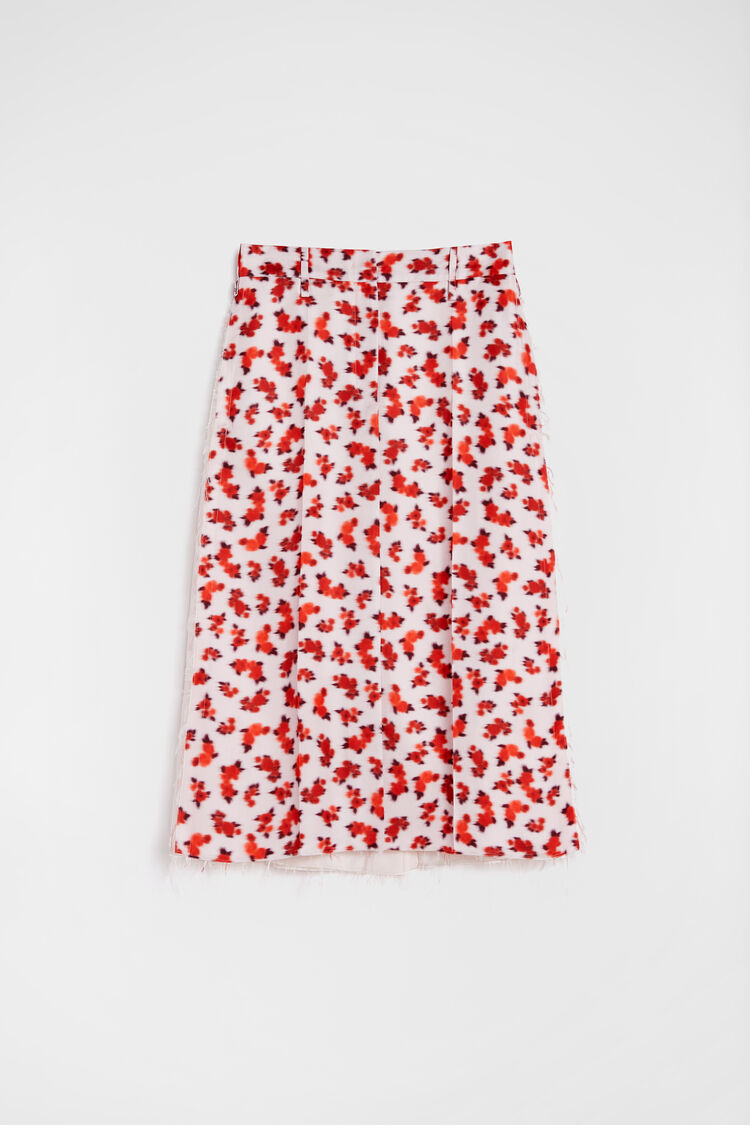 Fluid Viscose Printed Skirt - Skirts Fluid Viscose Printed Skirt - Skirts - Image 6