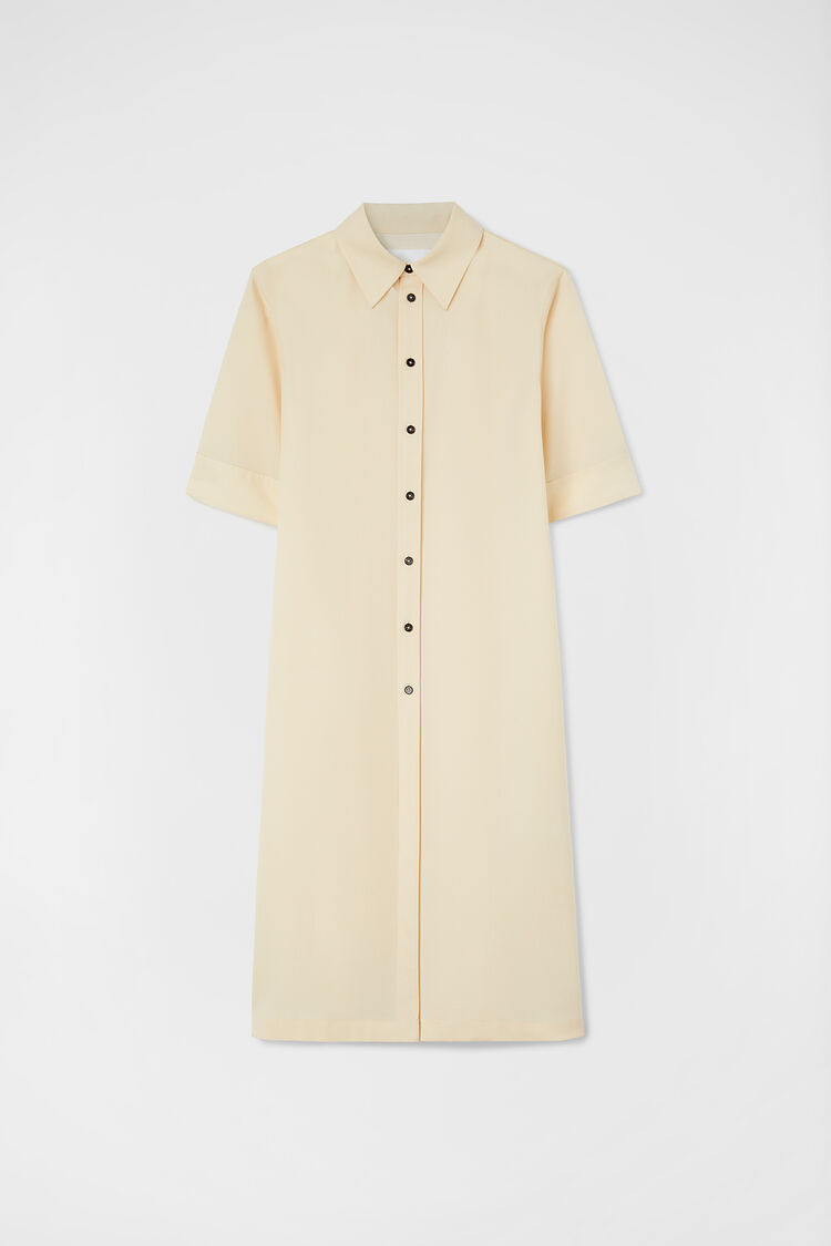 Lightweight Wool Gabardine Shirt - Shirts Lightweight Wool Gabardine Shirt - Shirts - Image 1