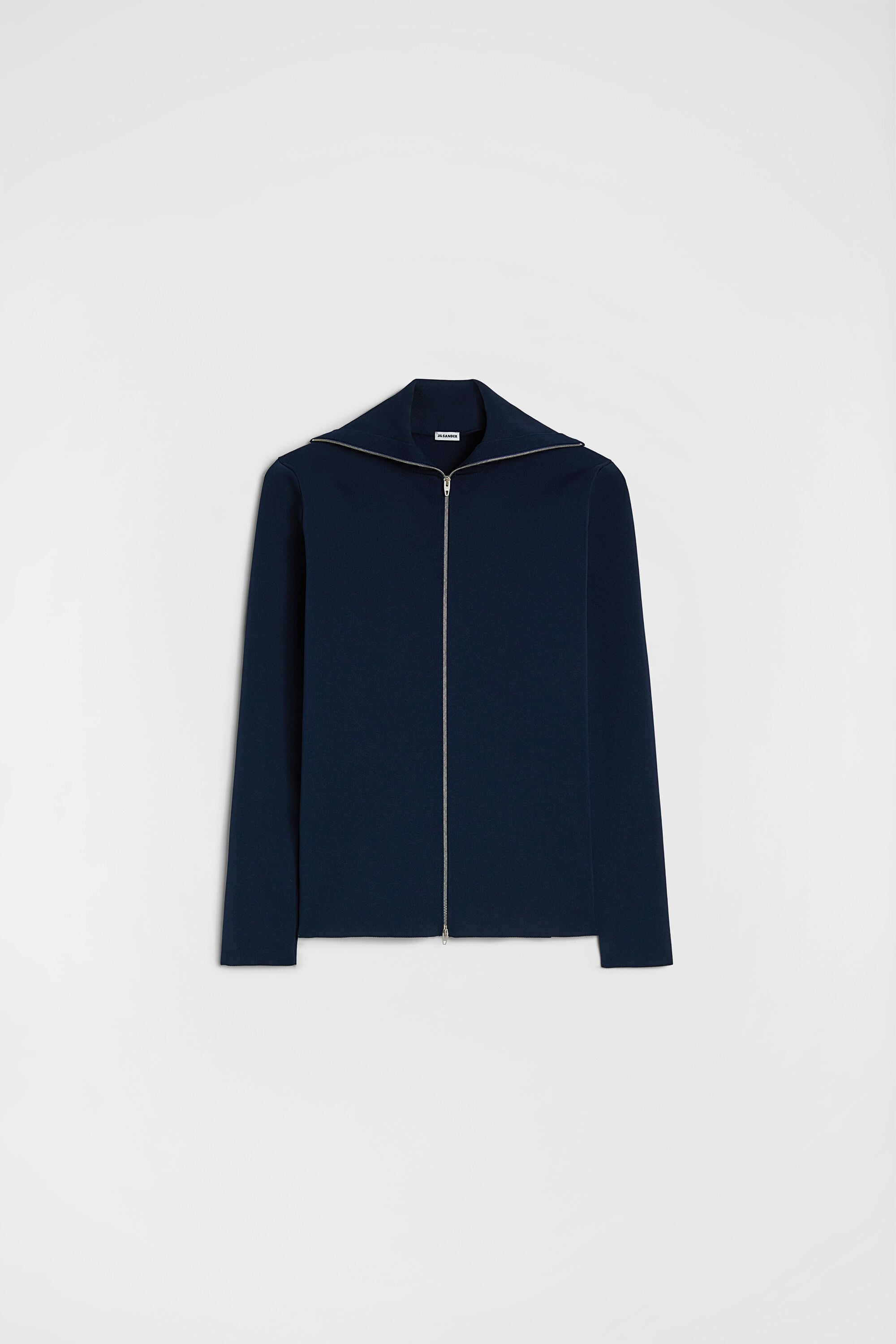 Technical Zip-Up Cardigan