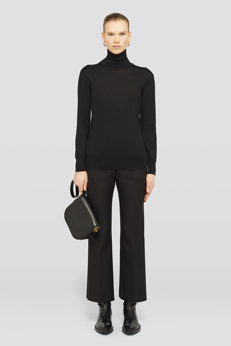 Pantalon tailleur en coton - Pantalons Pantalon tailleur en coton - Pantalons - Image 1