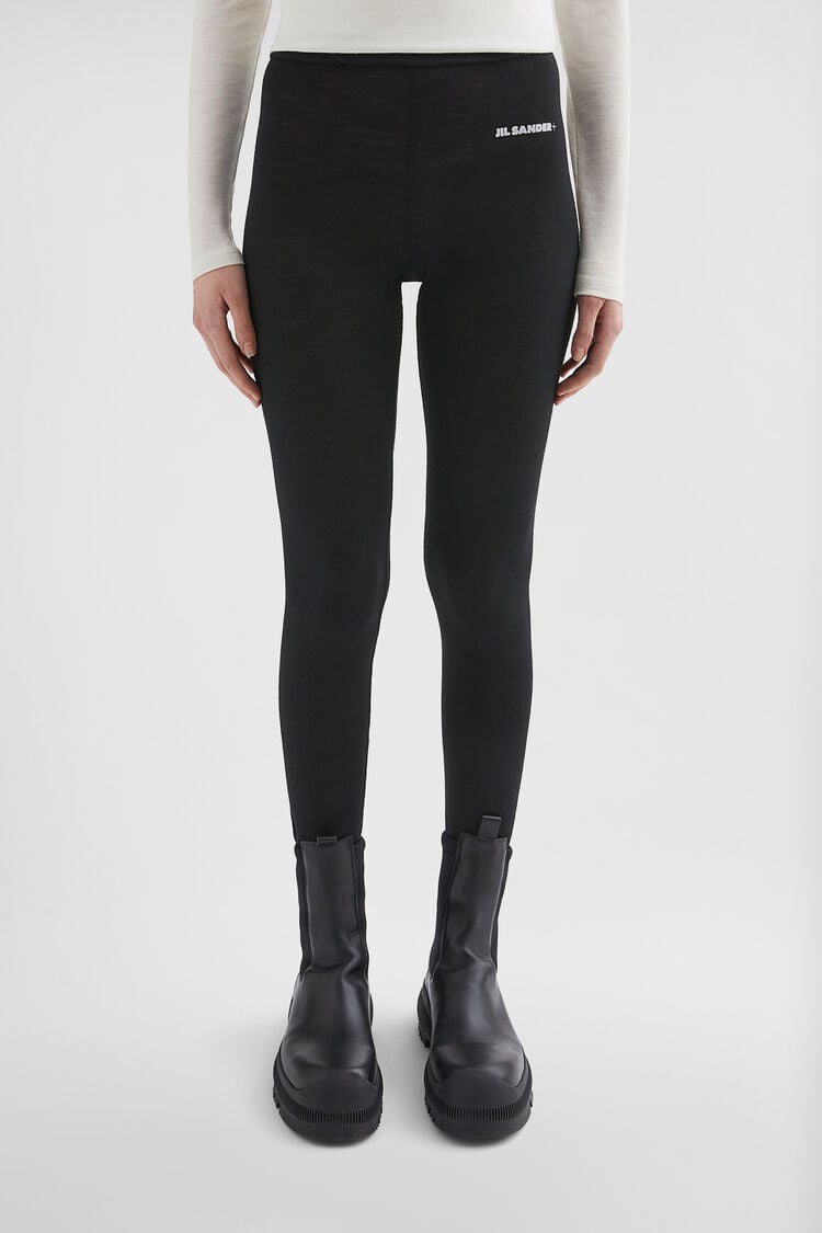 Lightweight Wool Blend Leggings - Trousers Lightweight Wool Blend Leggings - Trousers - Image 2