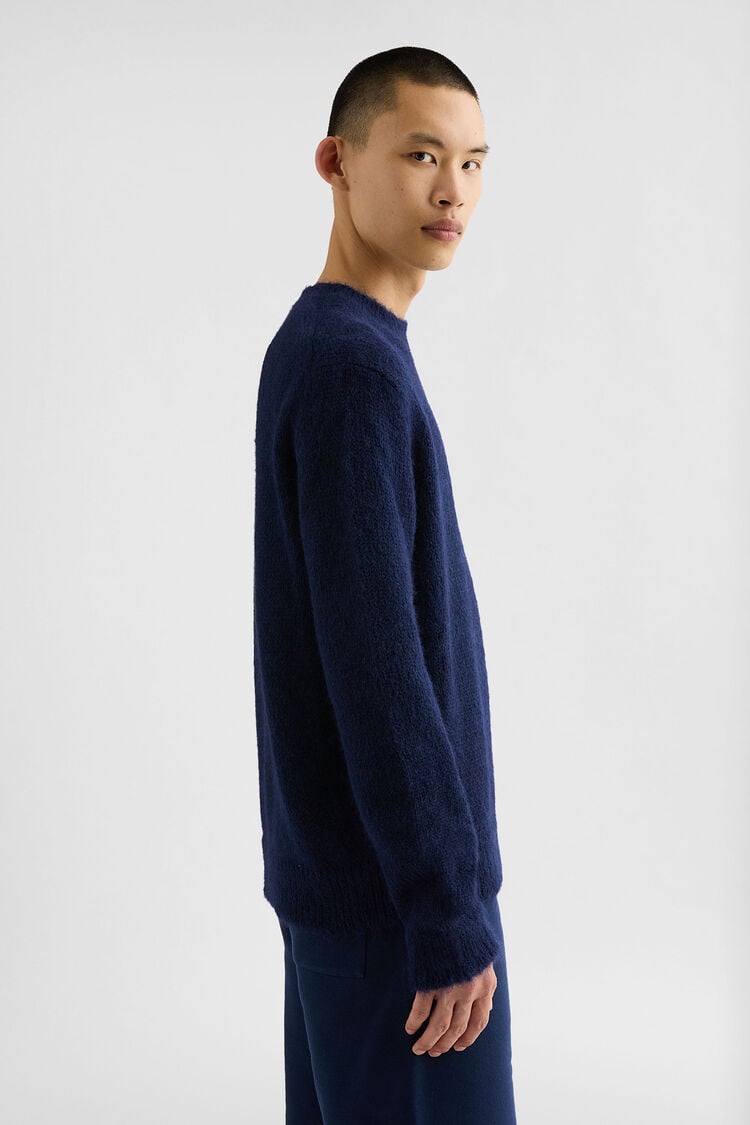 Midweight Wool Crew-Neck Sweater - Sweaters Midweight Wool Crew-Neck Sweater - Sweaters - Image 2
