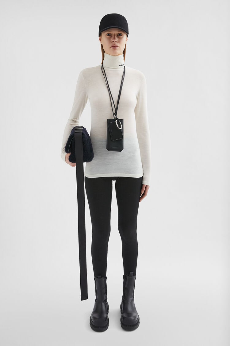 Lightweight Wool Blend Leggings - Trousers Lightweight Wool Blend Leggings - Trousers - Image 1