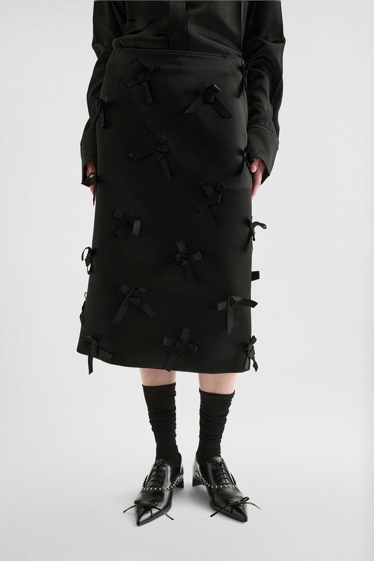 Satin Skirt - Skirts Satin Skirt - Skirts - Image 2