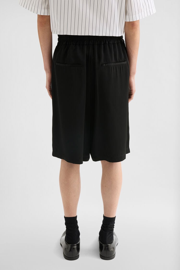 Fluid Viscose Shorts - Trousers Fluid Viscose Shorts - Trousers - Image 4