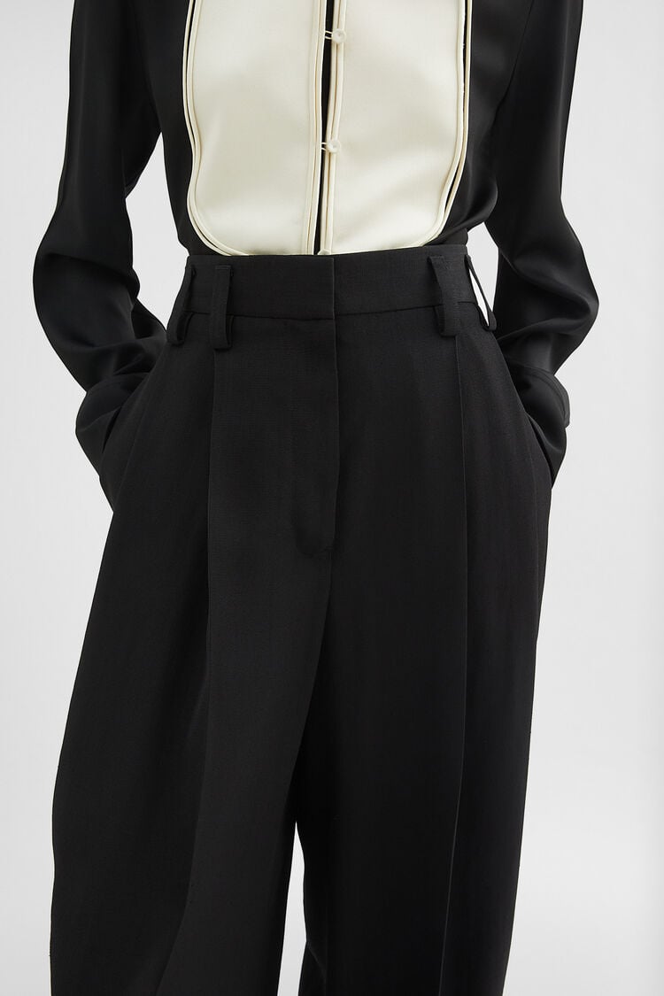 Hose aus Seidenmischung - Hosen Hose aus Seidenmischung - Hosen - Image 5