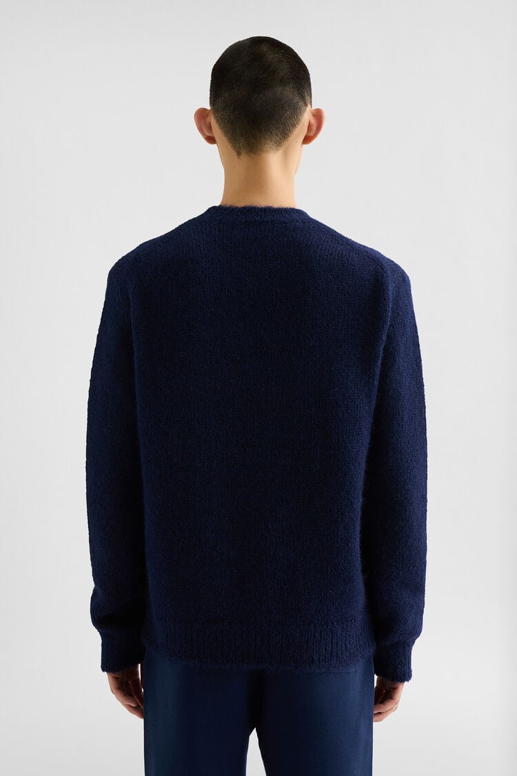 Midweight Wool Crew-Neck Sweater - Sweaters Midweight Wool Crew-Neck Sweater - Sweaters - Image 4