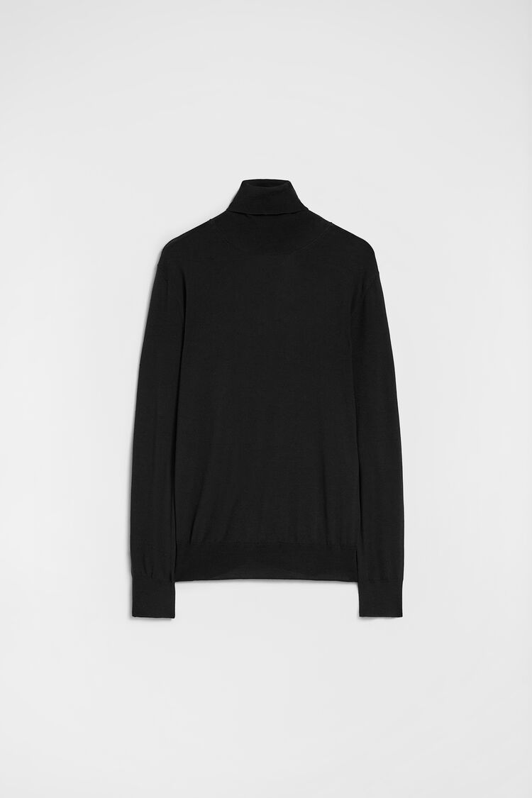 Maglione a collo alto in lana leggera - Maglioni Maglione a collo alto in lana leggera - Maglioni - Image 5